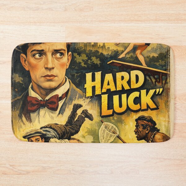 Item preview, Buster Keaton Hard Luck Silent film classic designed and sold by Mauswohn.