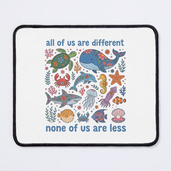 Item preview, All of Us Are Different None of Us Are Less designed and sold by Szekeresrenato.