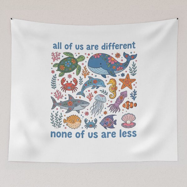 Item preview, All of Us Are Different None of Us Are Less designed and sold by Szekeresrenato.