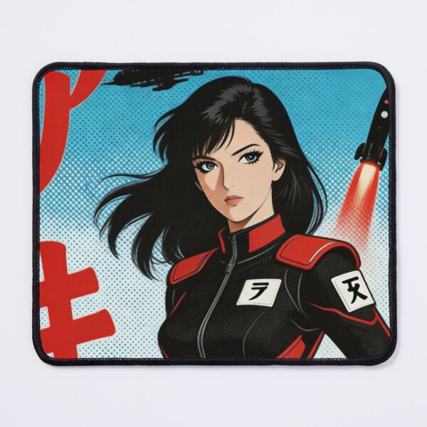 Item preview, Retro Space Anime Poster 1988 - Vintage Japanese Space Pilot designed and sold by TOTO GUYANA.