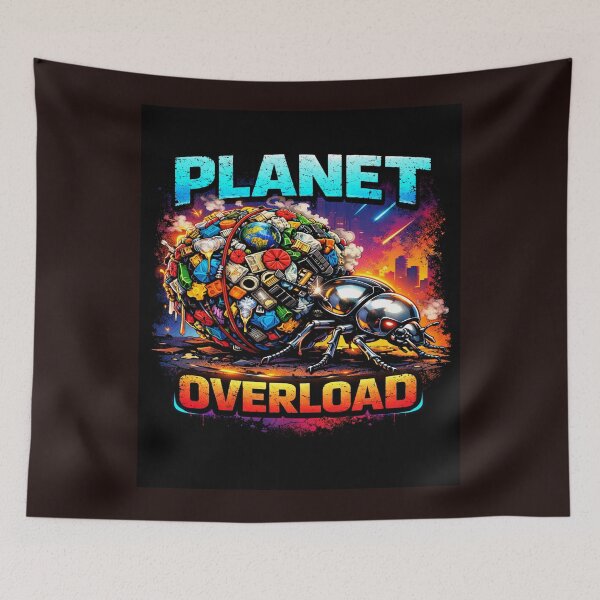 Item preview, Planet overload  designed and sold by ARTGENERATESART.