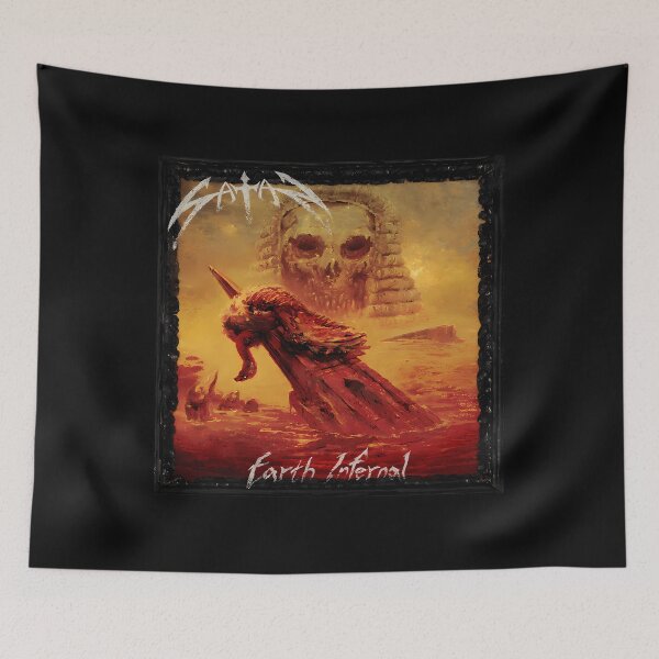 Item preview, Satan Nwobhm - Earth Infernal Album 2022 designed and sold by PRLEWORLDWIDE.