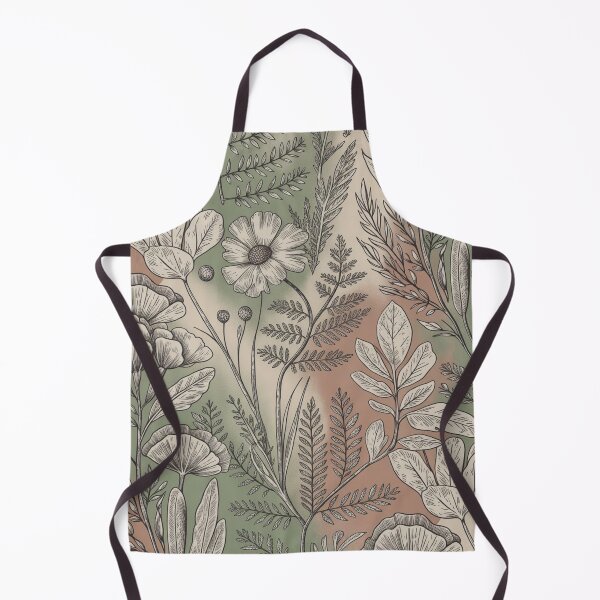 Item preview, Vintage Botanical Pattern – Hand Drawn Floral Illustration designed and sold by myforestfog.