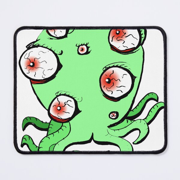 Item preview, Illustrated Elder God Octopus - Green Variant designed and sold by Paul Yeatman.