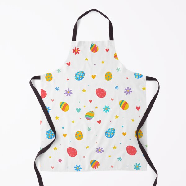 Item preview, Colorful Easter Eggs Pattern - Cute Spring Eggs, Flowers and Hearts Design designed and sold by TTStudio.