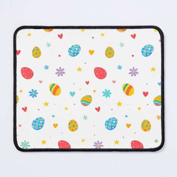 Item preview, Colorful Easter Eggs Pattern - Cute Spring Eggs, Flowers and Hearts Design designed and sold by TTStudio.