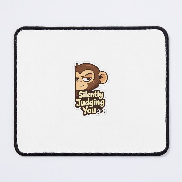 Item preview, Silently Judging You Funny Monkey Sticker | Cute Meme Aesthetic designed and sold by Humpty143.