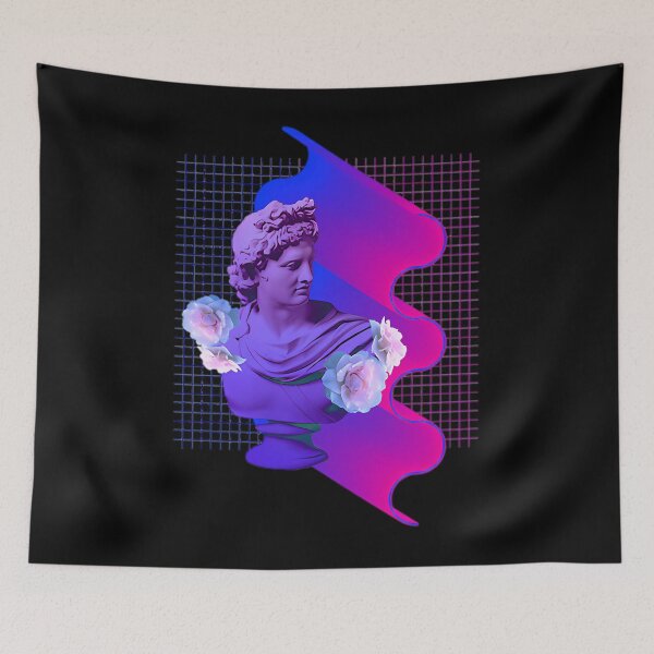 Item preview, Vaporwave Violet Sculpture Glitch designed and sold by yqqrghdmzl33.
