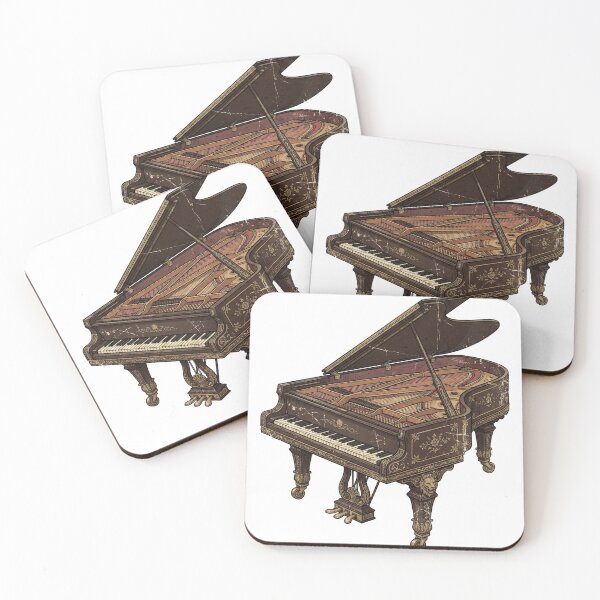 Item preview, Antique Grand Piano Elegance designed and sold by pictranoosa.