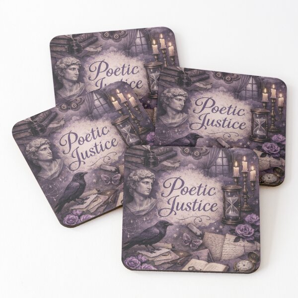 Item preview, Poetic Justice, Mystical Aesthetics, Dark Academia Design designed and sold by Mauswohn.
