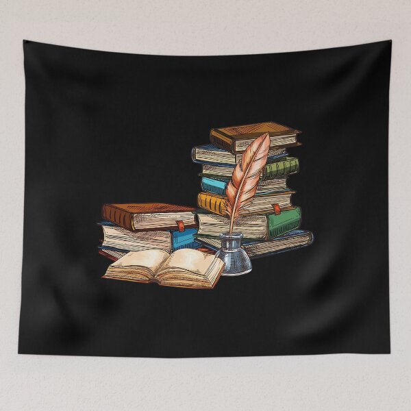 Item preview, Vintage Stack Of Books With Quill designed and sold by yqqrghdmzl33.