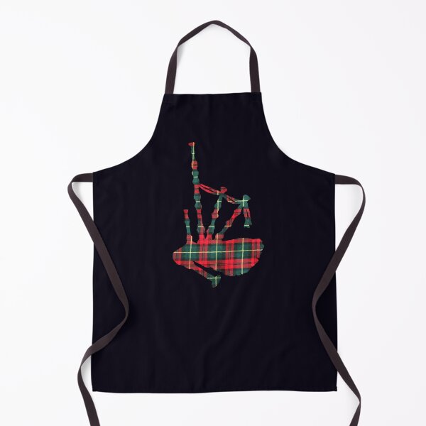 Item preview, Pipes in a Old Country Tartan designed and sold by Murph's Images.