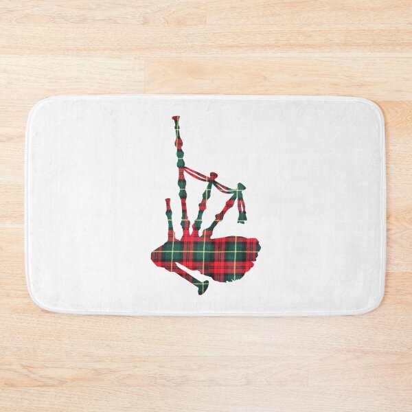 Item preview, Pipes in a Old Country Tartan designed and sold by Murph's Images.