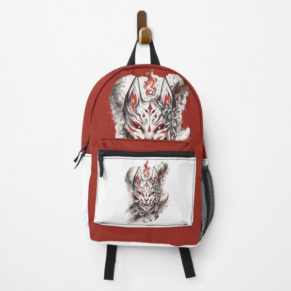 Item preview, Kitsune Demon Art | Japanese Fox Spirit | Yokai Illustration designed and sold by SergeyDigital.