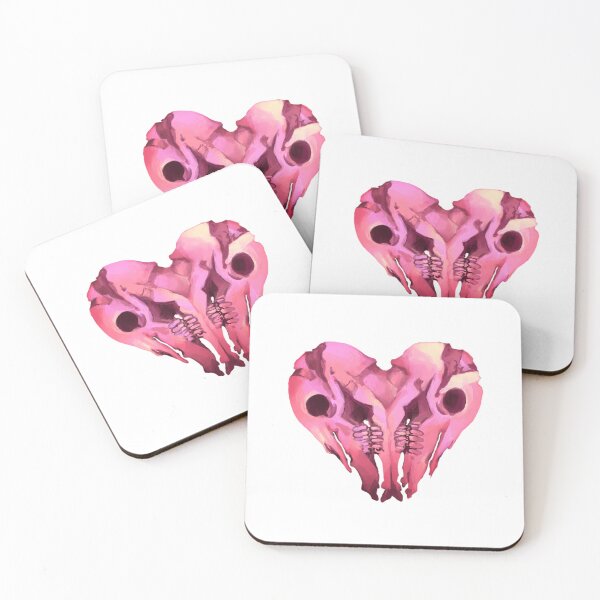 Item preview, The Lovers Rat Skulls Heart designed and sold by yqqrghdmzl33.