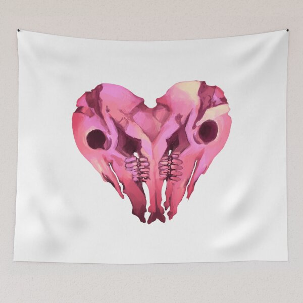 Item preview, The Lovers Rat Skulls Heart designed and sold by yqqrghdmzl33.