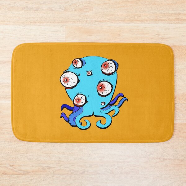 Item preview, Illustrated Elder God Octopus - Blue Variant designed and sold by Paul Yeatman.