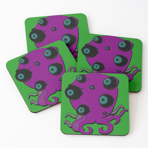 Item preview, Illustrated Elder God Octopus - Purple Variant designed and sold by Paul Yeatman.