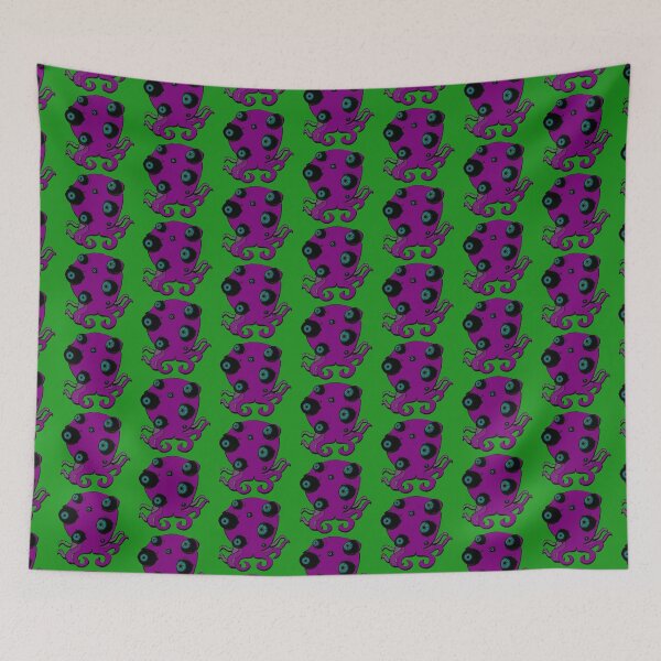 Item preview, Illustrated Elder God Octopus - Purple Variant designed and sold by Paul Yeatman.