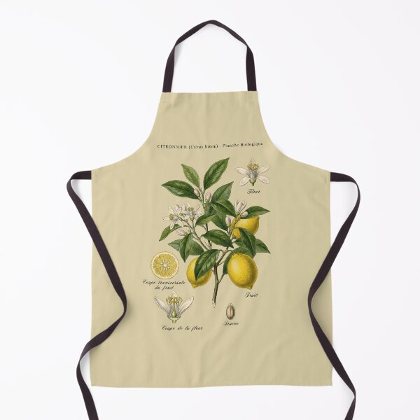 Item preview, Vintage Mediterranean Yellow Lemon Tree Garden designed and sold by capricedefille.