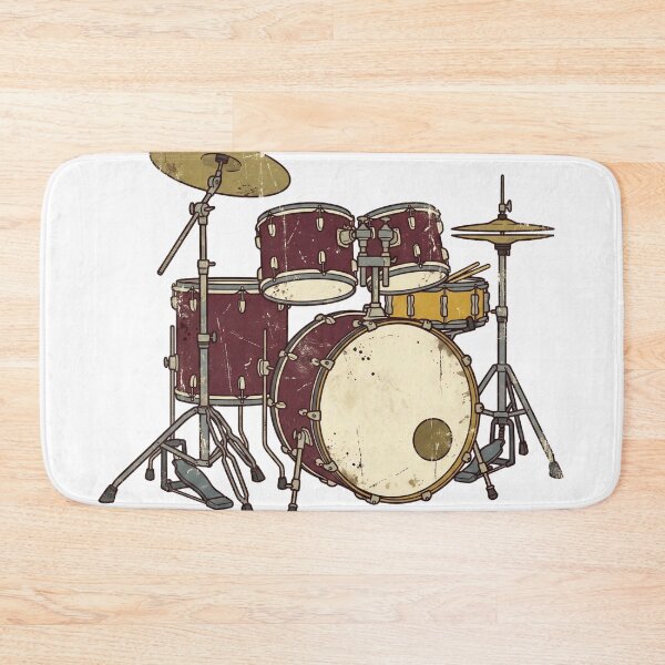 Item preview, Vintage Drum Set Rhythm designed and sold by pictranoosa.