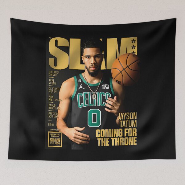 Item preview, Jayson Tatum Slam Cover designed and sold by shop-on-the-net.