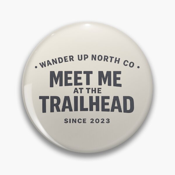 Item preview, Meet Me At The Trailhead – Heritage Outdoor Typography | Quiet Wild Series designed and sold by WanderUpNorth.