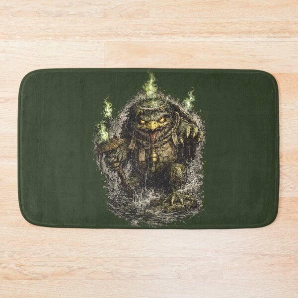 Item preview, Kappa Yokai Illustration | Japanese River Demon | Mythical Ink Art designed and sold by SergeyDigital.
