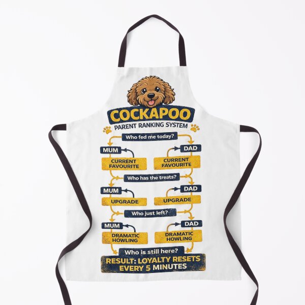 Item preview, Cockapoo Parent Ranking System Funny Cockapoo Mum & Dad Gift designed and sold by Cockapoo Society.