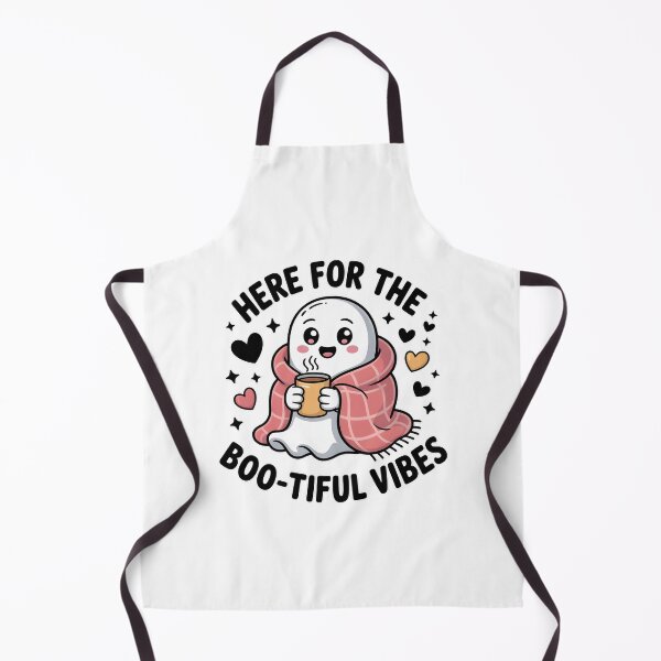Item preview, Here For The Boo-tiful Vibes T-Shirt – Cute Ghost Cozy Kawaii Halloween Shirt designed and sold by ImaginedSpace7.