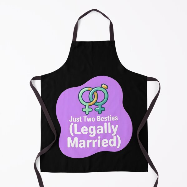 Item preview, Just two besties legally married| Lesbian designed and sold by SocialStaticz.