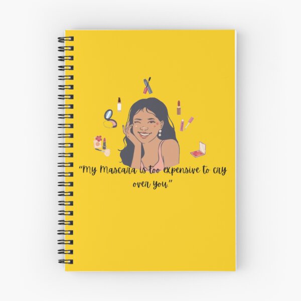 Item preview, Expensive Mascara Sassy Makeup Quote & Illustration designed and sold by Miheerala.