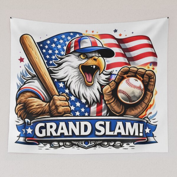 Item preview, All-American Baseball - Vintage Sports Heritage designed and sold by DrukNaStyl.