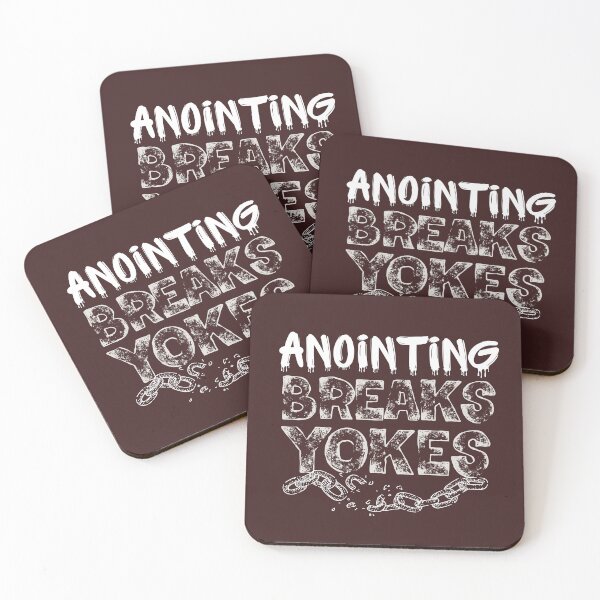 Item preview, Anointing Breaks Yokes – Faith-Inspired Christian Design designed and sold by 3nityoneart.