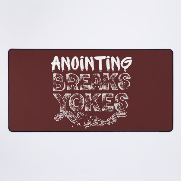 Item preview, Anointing Breaks Yokes – Faith-Inspired Christian Design designed and sold by 3nityoneart.