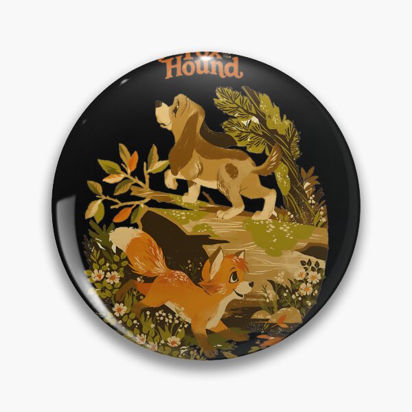 Item preview, Cartoon Fox And Hound Cute  designed and sold by Mosalah1124.