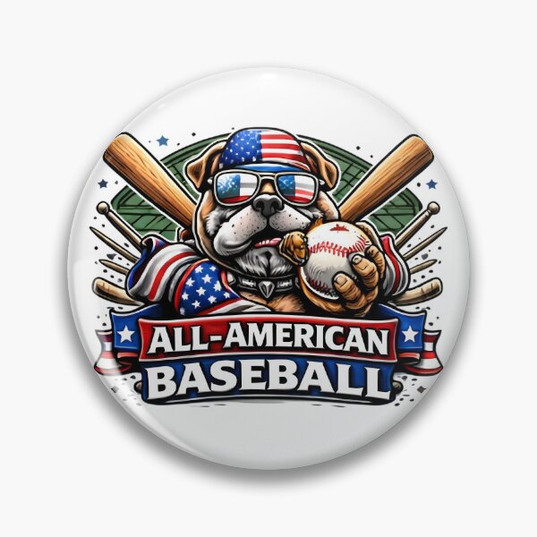 Item preview, America's Pastime - Retro Baseball Spirit designed and sold by DrukNaStyl.