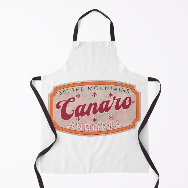 Item preview, Canaro, Andorra, Ski, textured skiing badge designed and sold by Wanderful-roads.