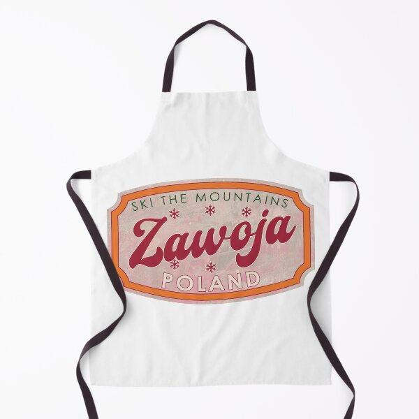 Item preview, Zawoja, Poland, Ski, textured skiing badge designed and sold by Wanderful-roads.