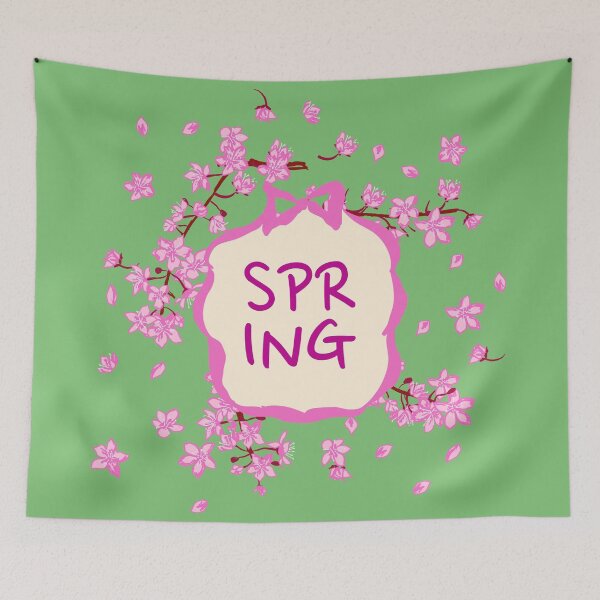 Item preview, Spring Cherry Blossoms Vibes designed and sold by MaiZephyr.