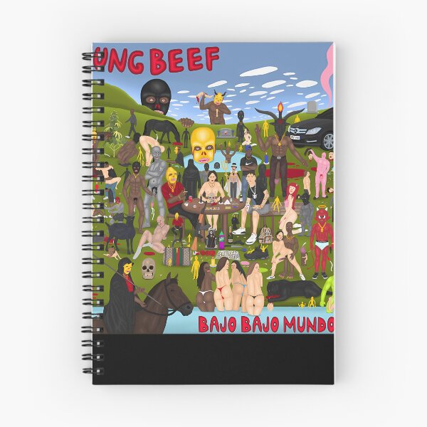 Artikelvorschau, Yung Beef – Bajo Bajo Mundo Album 2023 entworfen und verkauft von hixshop.
