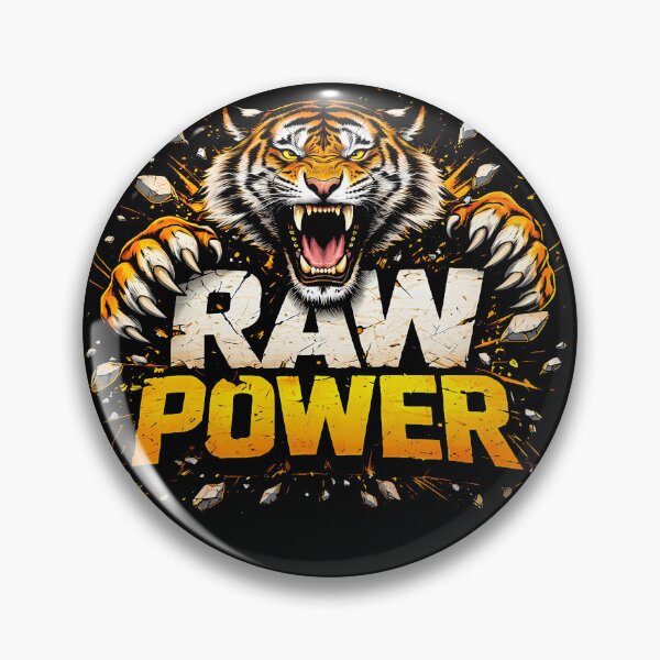 Item preview, Raw Power Roaring Tiger T-Shirt – Bold Streetwear Graphic designed and sold by etuvibes.