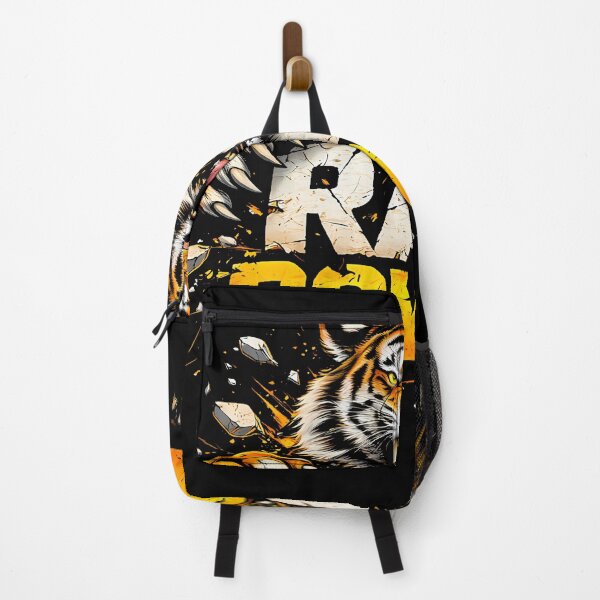 Item preview, Raw Power Roaring Tiger T-Shirt – Bold Streetwear Graphic designed and sold by etuvibes.