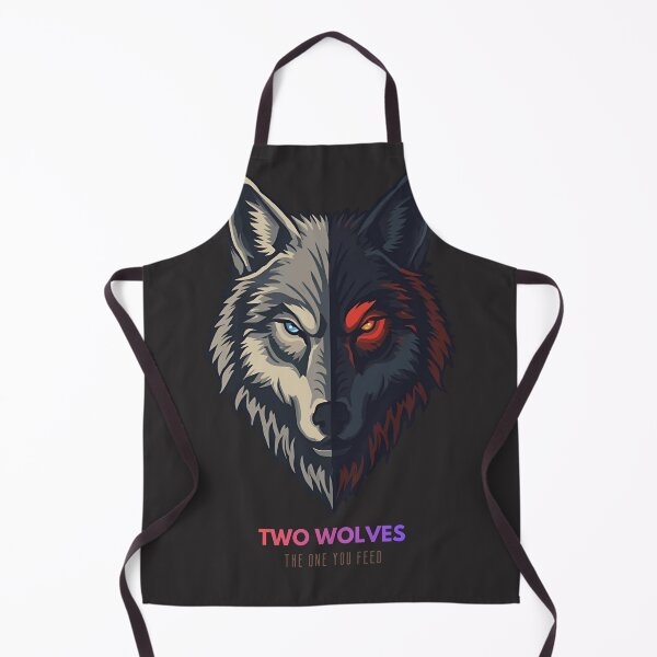 Item preview, TWO WOLVES in one designed and sold by ELdante.