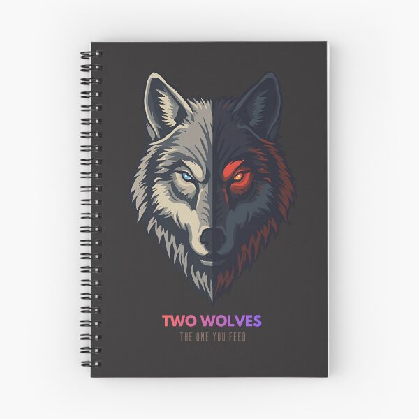 Item preview, TWO WOLVES in one designed and sold by ELdante.