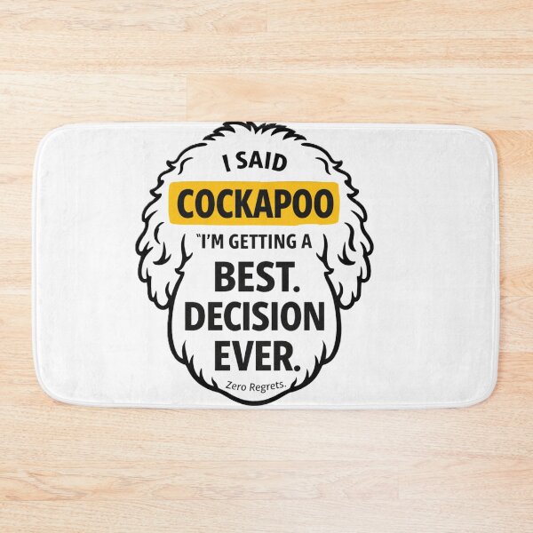 Item preview, Cockapoo Best Decision Ever Funny Cockapoo Owner Gift designed and sold by Cockapoo Society.