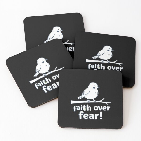 Item preview, Faith over Fear! Cute birdie designed and sold by Shs-Kenya.