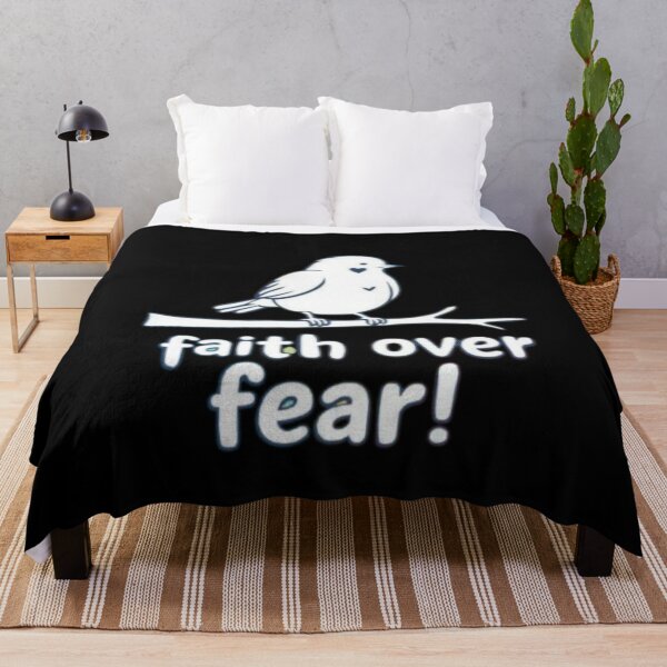 Item preview, Faith over Fear! Cute birdie designed and sold by Shs-Kenya.