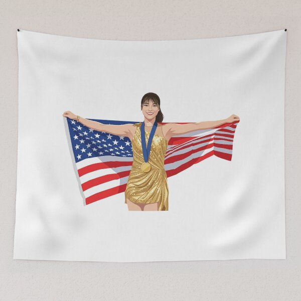 Item preview, Vector Style Alysa Liu designed and sold by Tallboy666.