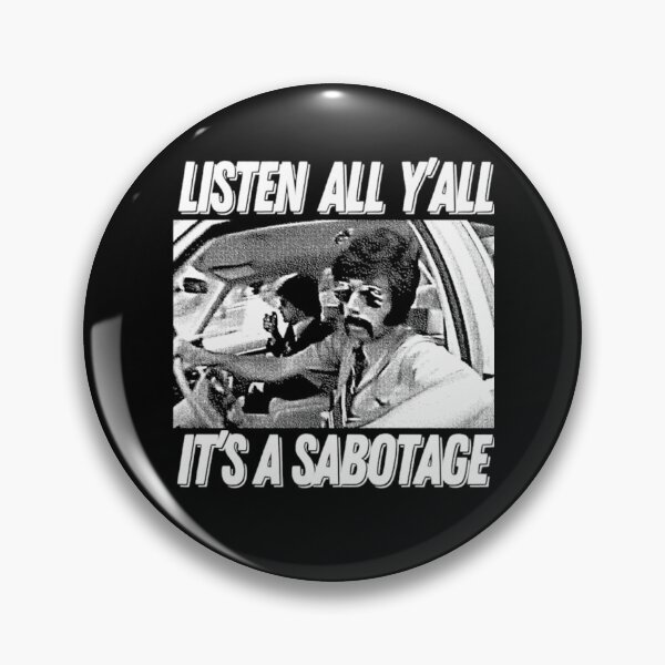 Item preview, Listen All Yall It's A Sabotage Boutique Beastie Boys Old Style Fan Art designed and sold by alimehdidshop.